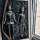 3D Panel 'Wedding' made of genuine leather. Gifts. newandw. My Livemaster. Фото №6