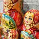 Авторская матрешка "Тройка" 5 мест. Матрешки. Наталья Вершинина. Ярмарка Мастеров.  Фото №5