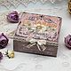 Le Gardin Fleurs jewelry box for small items. Box. Studio Villa-Oliva. Online shopping on My Livemaster.  Фото №2