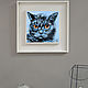 Painting Cat black cat Behemoth oil. Pictures. Yulia Berseneva ColoredCatsArt. My Livemaster. Фото №5
