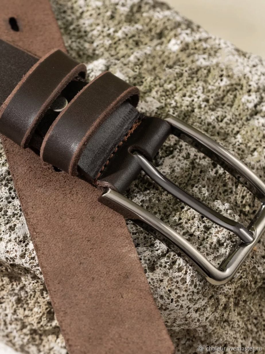 Ремень мужской из натуральной кожи в интернет-магазине Ярмарка Мастеров ...