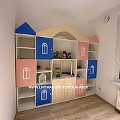 Мебель для детской: шкафы, трюмо, комод. Домики шкафчики