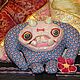 Домашний монстрик Вэли. Мягкие игрушки. Мишки Тедди Грибоедова Александра (hiteddy). Интернет-магазин Ярмарка Мастеров.  Фото №2