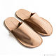 Men's home Slippers Kyoto beige. Slippers. virobin. Online shopping on My Livemaster.  Фото №2