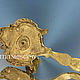 Винтаж: Подсвечник старинный антикварный подносной бронза латунь Франция 62. Подсвечники винтажные. РАРИТЕТ. Ярмарка Мастеров.  Фото №12