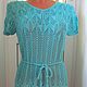 Knitted summer dress, Dresses, Penza,  Фото №1