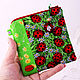 Mini Cosmetic Bag with Zipper Ladybugs, Beauticians, St. Petersburg,  Фото №1