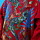 Order Hoodie oversize with lizard warm sweatshirt with embroidery winter sweatshirt. Karina-bro. Livemaster. . Sweatshirts Фото №3
