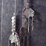 Аксессуары handmade. Livemaster - original item Boho ethno silver-plated belt. Handmade.