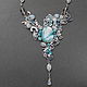 Necklace Ice fantasy. Necklace. color of magic. Online shopping on My Livemaster.  Фото №2