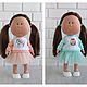 Комплект для куклы Мия: свитшот+юбка. Одежда для кукол. Kuklyashki_modnyashki. Интернет-магазин Ярмарка Мастеров.  Фото №2