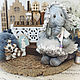 TEDDY ELEPHANT - Collectible handmade toy. Teddy Toys. handmade_toys.lab | Cute teddy. My Livemaster. Фото №8