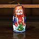Снеговик -украшение  и короб на елку  , 12 см. Игрушки. Ручной Лис. Интернет-магазин Ярмарка Мастеров.  Фото №2