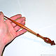 Order Spindle for spinning Mahogany (mahogany) Wood spindle #B5. ART OF SIBERIA. Livemaster. . Spindle Фото №3