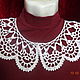 Lace collar No. №30. Collars. Lace knitting workshop. Lidiya.. Online shopping on My Livemaster.  Фото №2