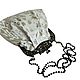 Сумка из натуральной кожи Леопард белая, серебристая. Классическая сумка. Art Clutch.. Интернет-магазин Ярмарка Мастеров.  Фото №2