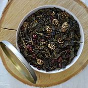 Сувениры и подарки handmade. Livemaster - original item Pine cone tea with berries. Handmade.