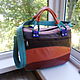 Order Bag bag leather with painting to order for Yana. Innela- авторские кожаные сумки на заказ.. Livemaster. . Valise Фото №3