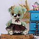 Mint Teddy bear Nosecka. Stuffed Toys. sToryToys. My Livemaster. Фото №6