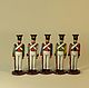 Оловянные солдатики,набор 5 шт. Размер 40 мм, Модели, Санкт-Петербург,  Фото №1