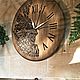 Часы настенные "Чёрное стекло". Часы классические. Татьяна Назаренко Decor. Ярмарка Мастеров.  Фото №4