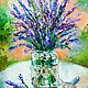 Oil painting lavender 'With lavender is warm and cozy'. Pictures. Svetlana Samsonova. My Livemaster. Фото №6