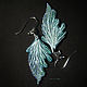 Earrings 'Ice fairy wings Nadisha'. Earrings. legendavincento. My Livemaster. Фото №6