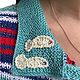 Women's polo blouse Lagoon, cotton, viscose, shells, fish, sea. T-shirt. SIBERIA COOL (knitting & painting) (Siberia-Cool). My Livemaster. Фото №4