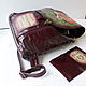 Order Custom-made leather backpack and engraved cover for Julia. Innela- авторские кожаные сумки на заказ.. Livemaster. . Backpacks Фото №3