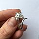 Cat ring in sterling silver dimensionless. Rings. Trinkki. My Livemaster. Фото №4