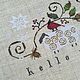 Вышивка "Hello Winter!". Картины. Мастерская Юлии Велигодской. Ярмарка Мастеров.  Фото №4