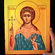 Wooden Icon 'Holy Martyr Nadezhda', Icons, Simferopol,  Фото №1