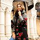 Oversize coat ' Italy in Russia'. Coats. Alexandra Maiskaya. Online shopping on My Livemaster.  Фото №2