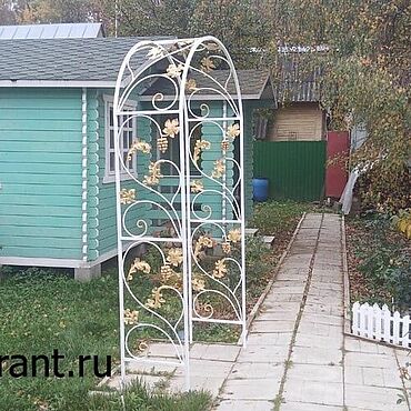 Дача и сад ручной работы. Ярмарка Мастеров - ручная работа Арка "Лоза белая". Handmade.