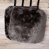Сувениры и подарки handmade. Livemaster - original item Seats made of solid sheepskin for car seats, 2 pcs, (No. №442). Handmade.