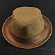 Waxed cotton canvas trilby hat TRL-01. Hats1. Bluggae Custom Headwear. My Livemaster. Фото №4