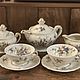 Винтаж: Антикварный чайный сервиз для завтрака Royal Limoges, Франция. Сервизы винтажные. Brocante chez Alla. Ярмарка Мастеров.  Фото №15