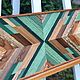 Заказать  Панно из амбарного дерева, бохо стиль. Lagom Home Wood. Ярмарка Мастеров. . Панно Фото №3