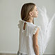 Dress for girls linen with flounces. Childrens Dress. molinialife. My Livemaster. Фото №4