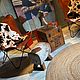 Пуф SAFARI. Стулья. BULL WULL FURNITURE. Ярмарка Мастеров.  Фото №12