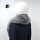 Fur detachable collar boa Fox fur.TC-811. Collars. Mishan (mishan). My Livemaster. Фото №5
