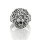 Ring lion cast of silver (two options). Ring. EmeraldGold. Online shopping on My Livemaster.  Фото №2
