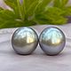 Order Aurora poussettes with natural pearls. luxuryclub. Livemaster. . Stud earrings Фото №3