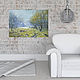 Oil painting 'Spring landscape', Pictures, Moscow,  Фото №1