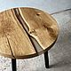 Заказать Маленький кофейный столик: Elm flow. Loftmarket. Ярмарка Мастеров. . Столы Фото №3