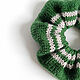Резинка для волос Слизерин. Резинка для волос. ArtKnitDesign Свитера Уизли. Ярмарка Мастеров.  Фото №4