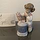 Винтаж: LLADRO 6635 фарфоровая статуэтка Мой милый щенок, Статуэтки винтажные, Санкт-Петербург,  Фото №1