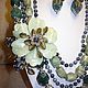 necklace, handmade, designer necklace gift, necklace, jade, sodalite, aventurine, necklace with carved flower, elegant necklace