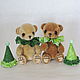 teddy bear mini -11,5cm. PIO and m & e. Stuffed Toys. silvanatabears. Online shopping on My Livemaster.  Фото №2
