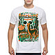 Cotton T-shirt 'Alpacalypsis'. T-shirts. Dreamshirts. Online shopping on My Livemaster.  Фото №2